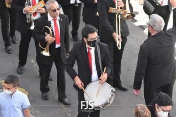 La procesión de La Burrita toma San Juan después de dos años de suspensión por la pandemia/Francisco Javier Santana y Antonio Alí.